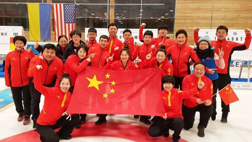 It was a day to remember for China ©2019winterdeaflympicsitaly/Instagram

