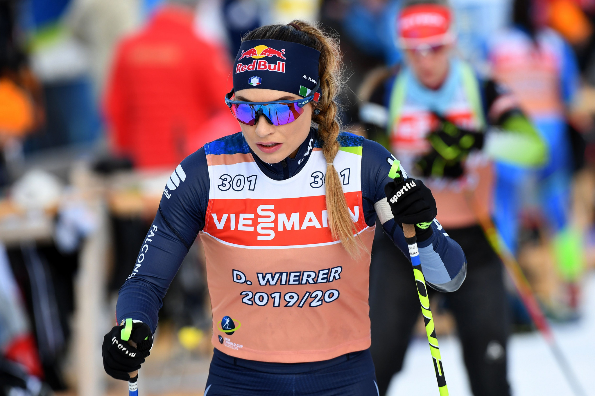 Dorothea Wierer of Italy finished the women's sprint in 22nd place ©Getty Images
