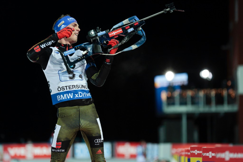 Simon Schempp had to settle for second place in Sweden
