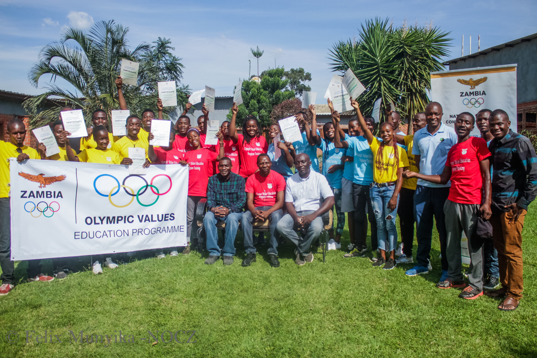 National Olympic Committee of Zambia hold Olympic values workshop