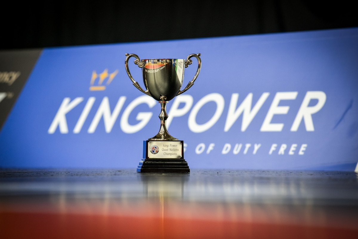 The Wheelchair Rugby Quad Nations tournament, sponsored by duty-free company King Power, will be held in Leicester in February 2020 for the third consecutive year ©King Power