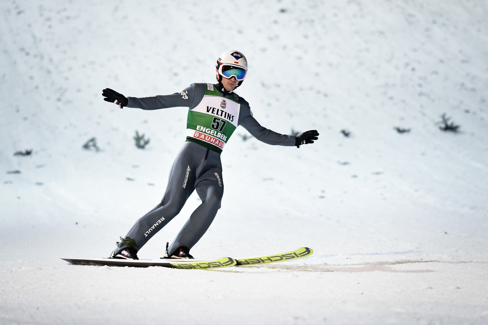 Stoch earns narrow victory at FIS Ski Jumping World Cup in Engelberg