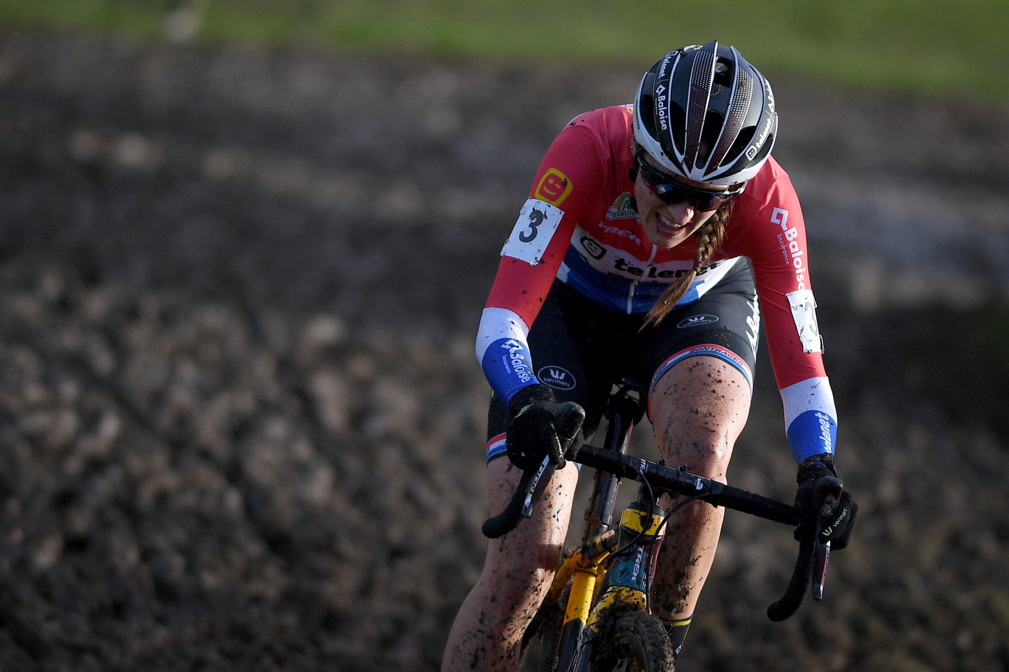 The Netherlands Lucinda Brand will hope to win the women's World Cup race for the second successive year ©Getty Images