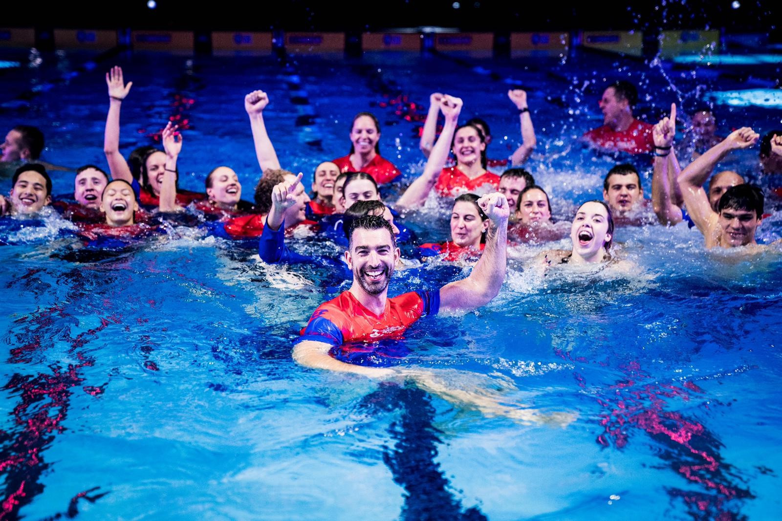 Energy Standard were crowned as the inaugural winners of the International Swimming League ©ISL