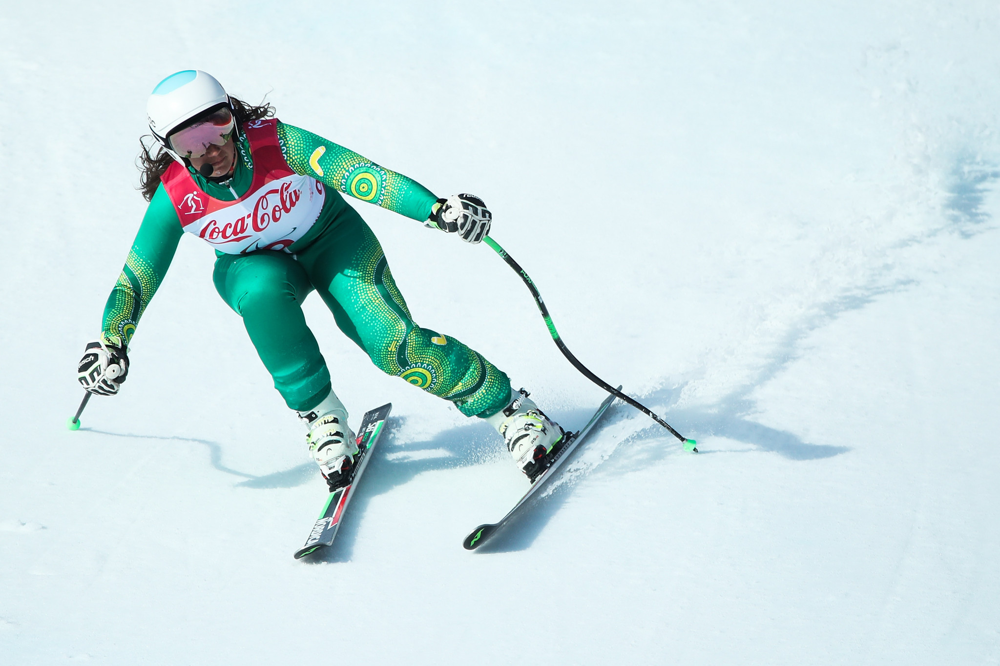 Para-alpine skier Melissa Perrine was crowned AIS female Para-athlete of the year ©Getty Images