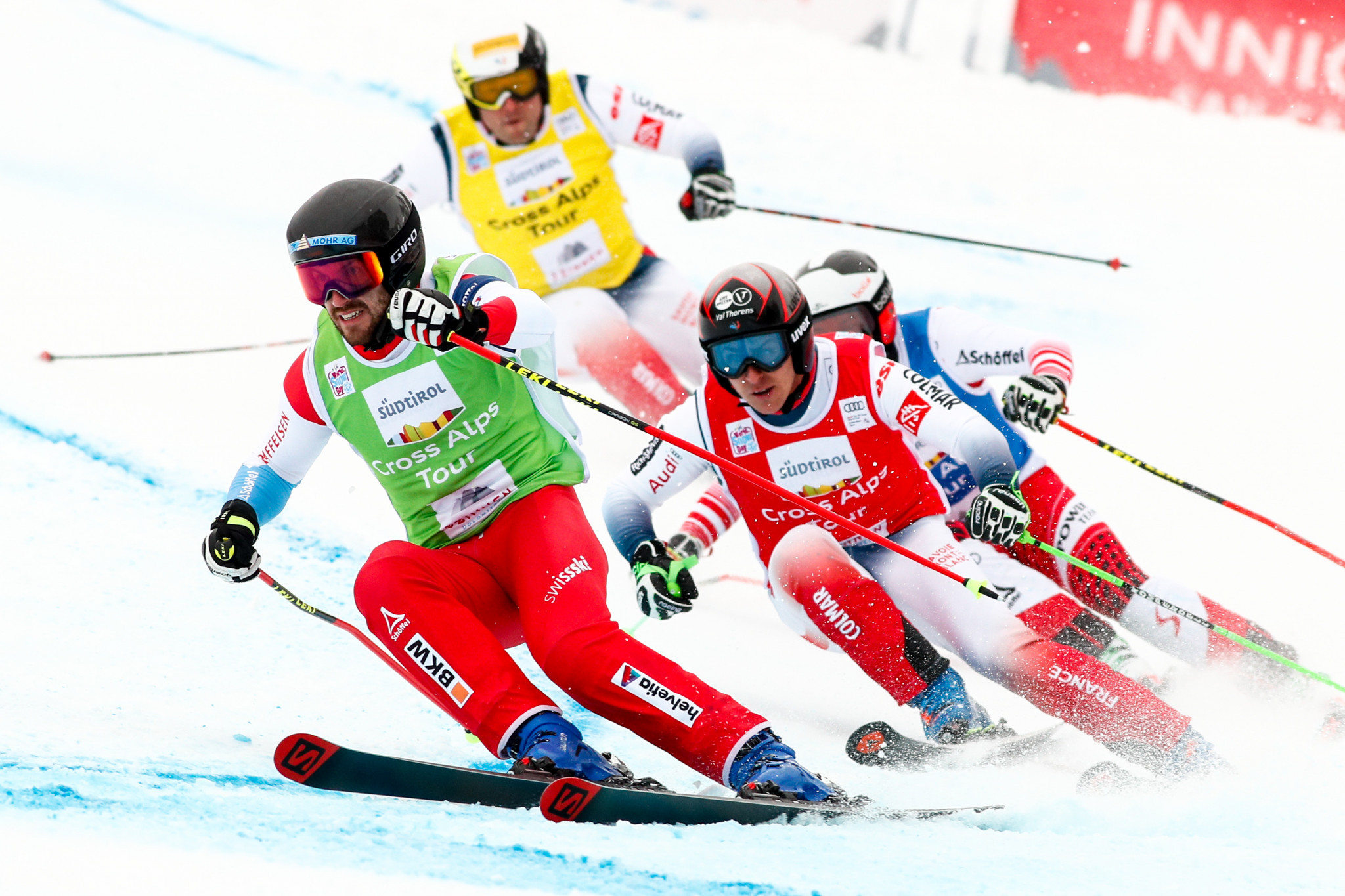 Swiss stars clinch wins at FIS Freestyle Ski Cross World Cup in Innichen