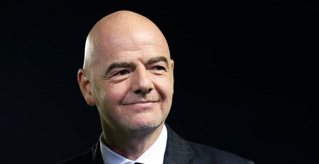 Gianni Infantino has outlined his three main priorities for football in the current situation ©Getty Images