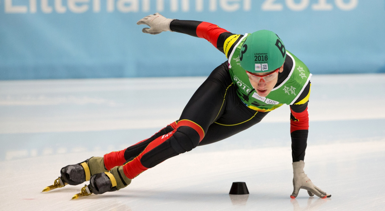 Stijn Desmet represented Belgium at the 2016 Winter Youth Olympic Games in Lillehammer ©Lausanne 2020