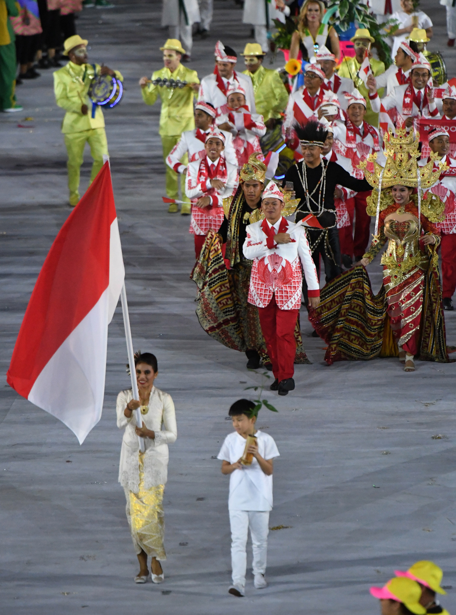 Indonesia sent 28 athletes to the Rio 2016 Olympic Games ©Getty Images