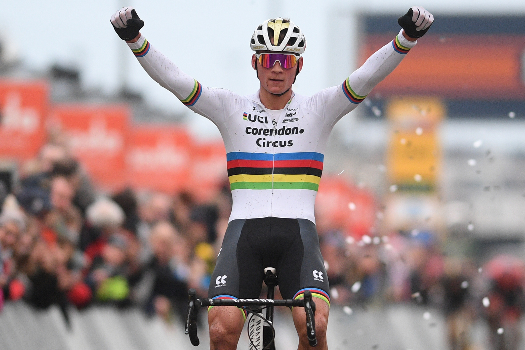 Van der Poel triumphs at UCI Cyclo-cross World Cup in Heusden-Zolder
