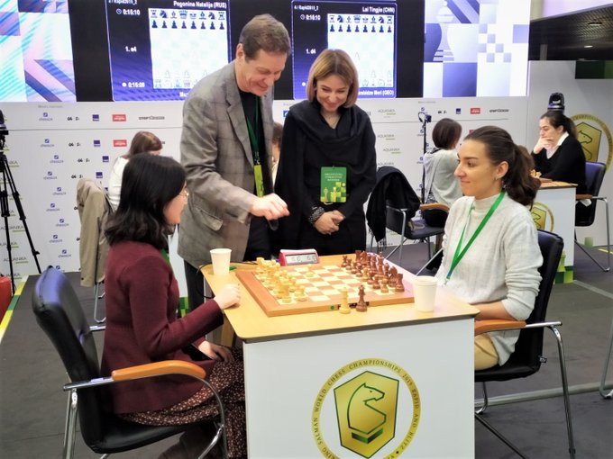 Four-way tie for lead in women's event at King Salman World Rapid Chess Championships