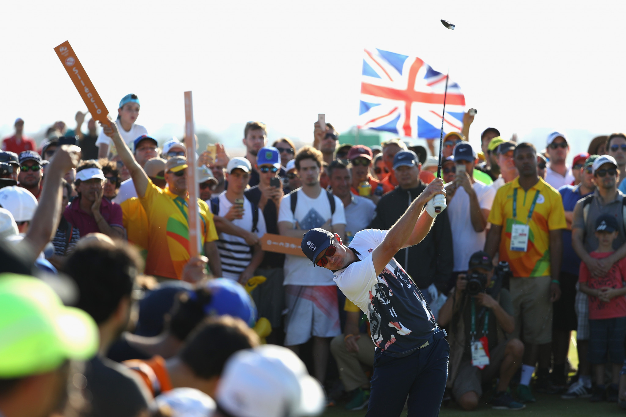 Britain's Justin Rose won the men's gold medal at Rio 2016 ©Getty Images