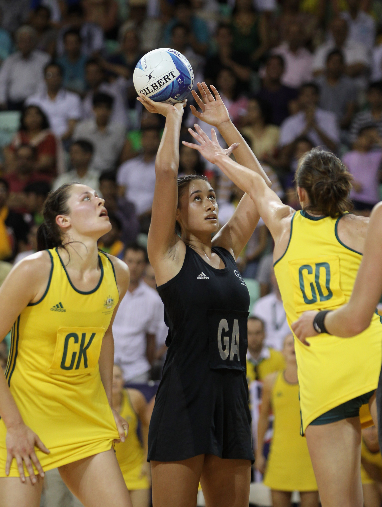 Maria Folau won two Commonwealth Games gold medals, including at Delhi 2010, when New Zealand beat Australia in the final with her scoring the winning goal in extra-time ©Getty Images