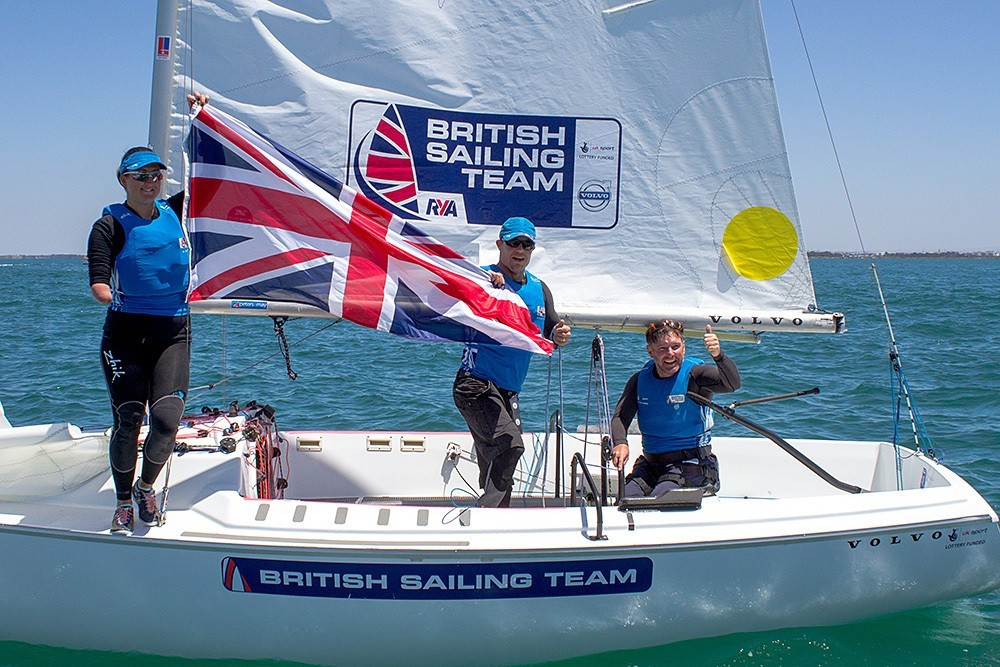 Britain hold off home challenge to win sonar gold at Para World Sailing Championships