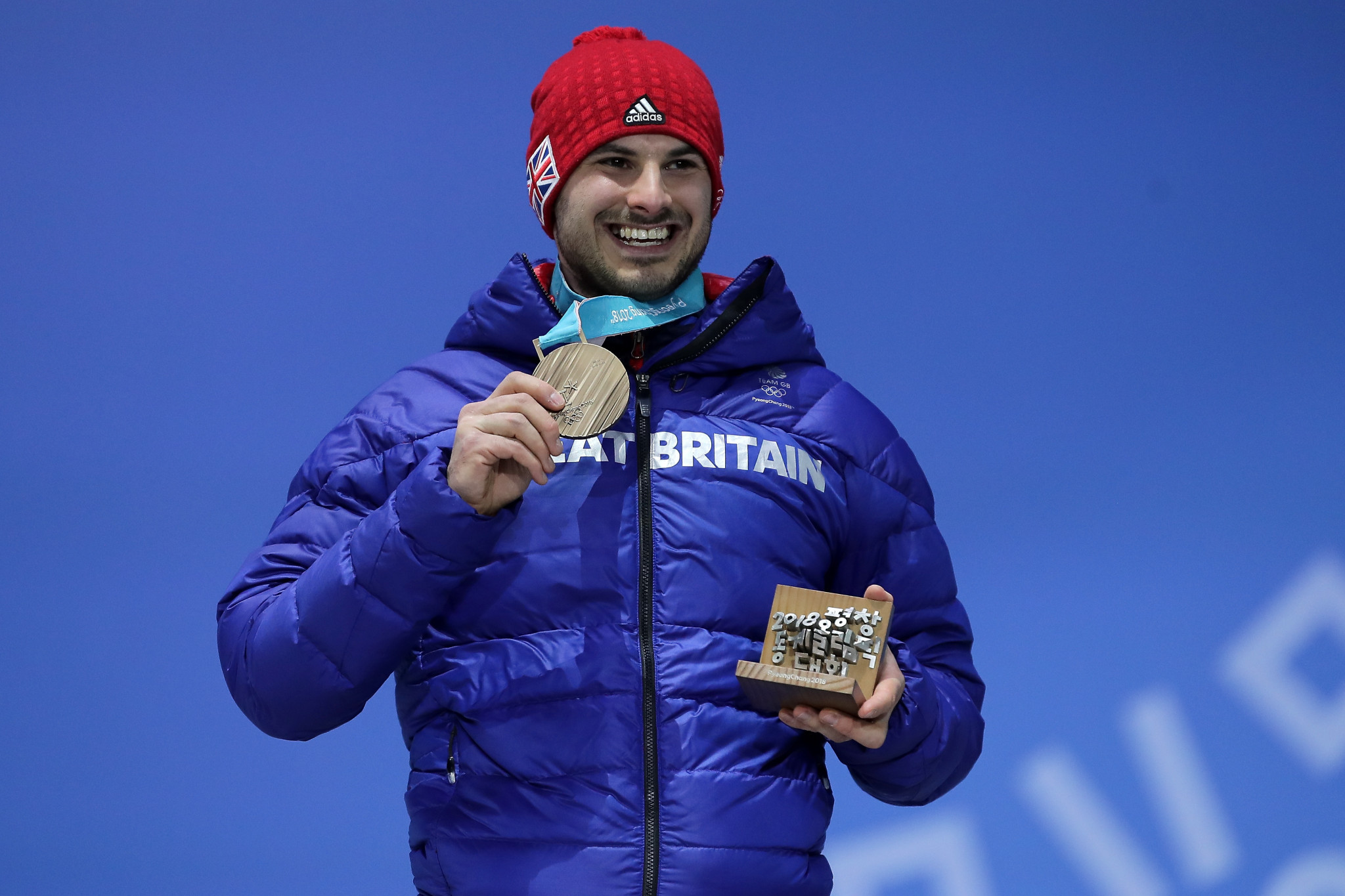Dom Parsons' bronze medal at Pyeongchang 2018 was Britain's first won by a male in the sport for 70 years ©Getty Images