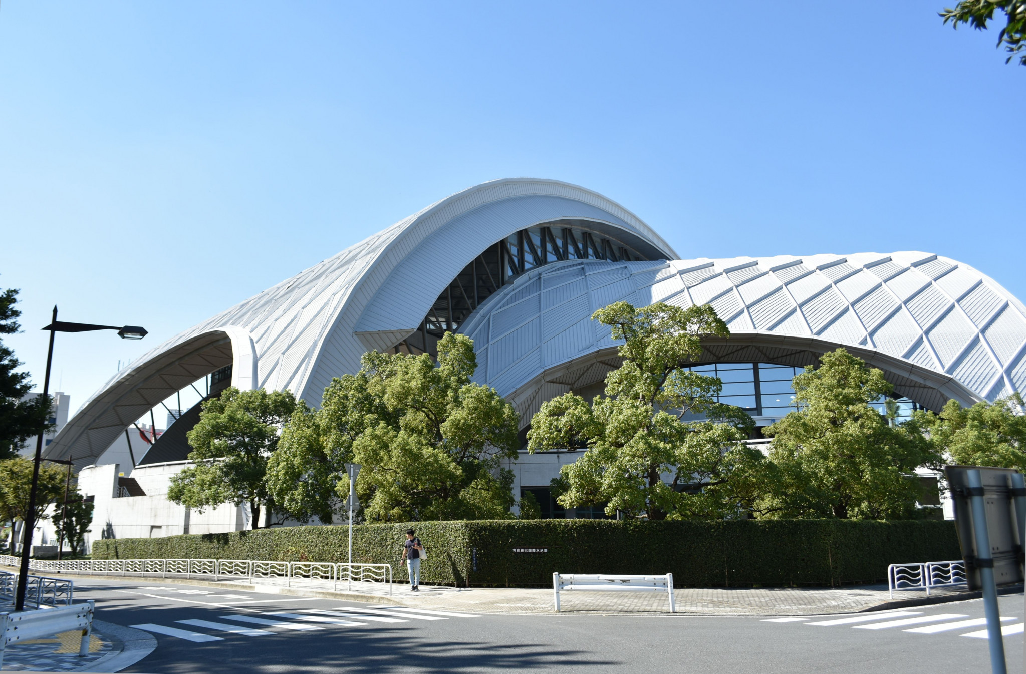 Urgent measures will be taken against asbestos found at the Tokyo Tatsumi International Swimming Center ©Wikipedia