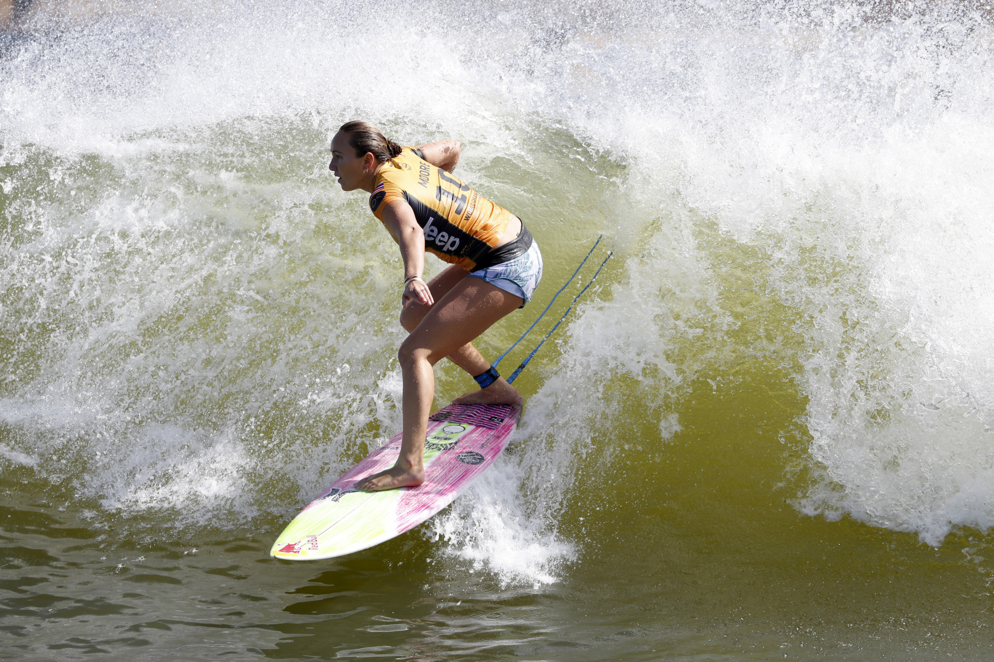 Four-time world champion Moore named on American surf team for Tokyo 2020