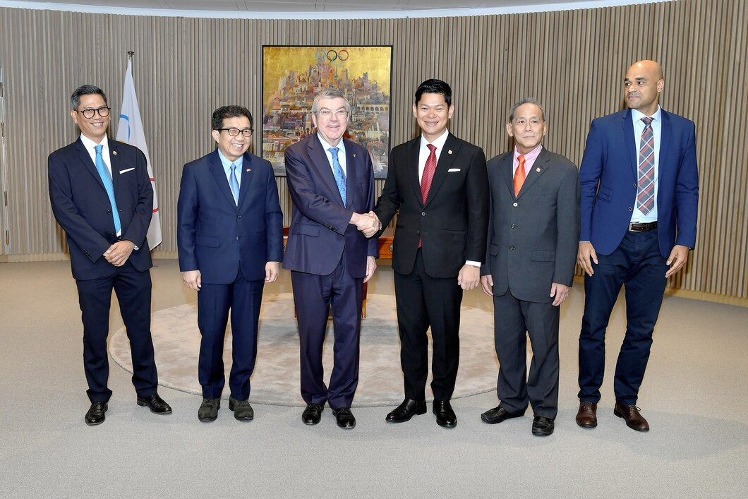 The Indonesian Olympic Committee discussed their bid for the 2032 Olympic and Paralympic Games at a meeting with International Olympic Committee President Thomas Bach ©OCA