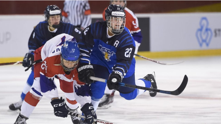 Finland defeated Czech Republic at the IIHF Under-18 Women's World Championship and will now meet Canada in the semi-finals ©IIHF