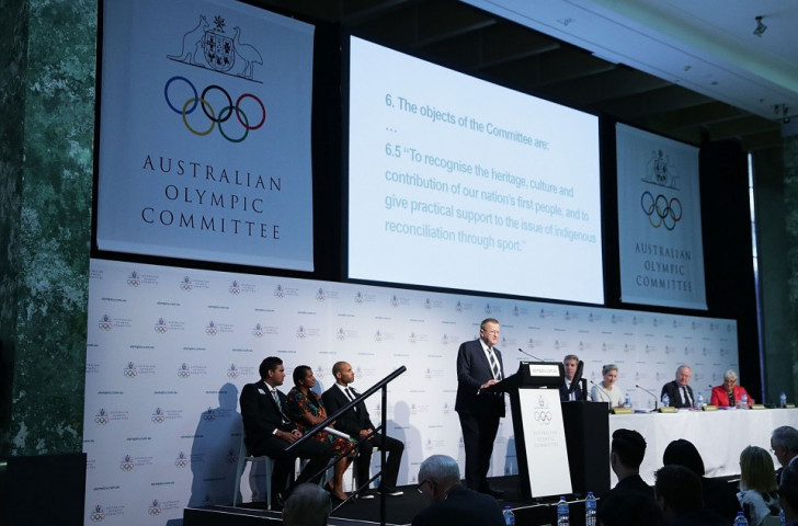 Australian Olympic Committee officially change Constitution to recognise indigenous population