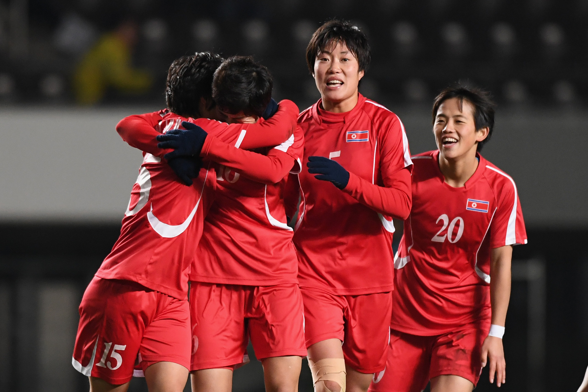 South Korean soccer rivalries' jerseys
