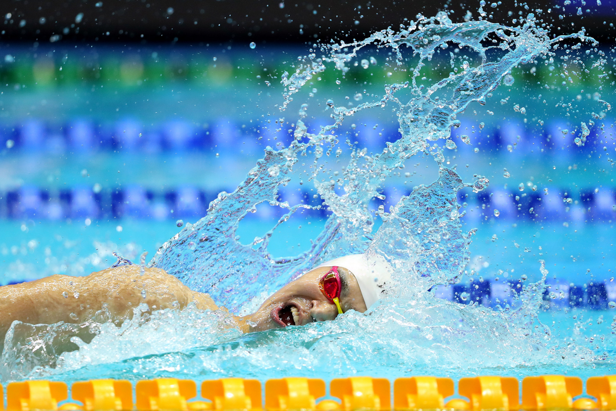 Chinese swimmer Sun Yang revealed his goal to top the podium at the Tokyo 2020 Olympic Games ©Getty Images