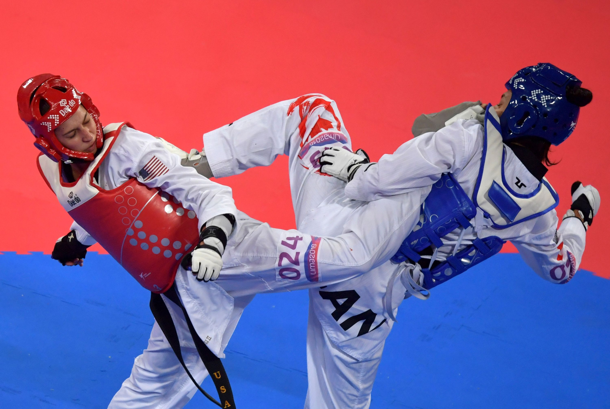 Skylar Park, right, won World Championship bronze and Pan American Games silver last year ©Getty Images