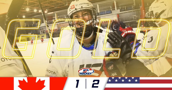 United States beat Canada in overtime to win IIHF World Women's Under-18 Championship