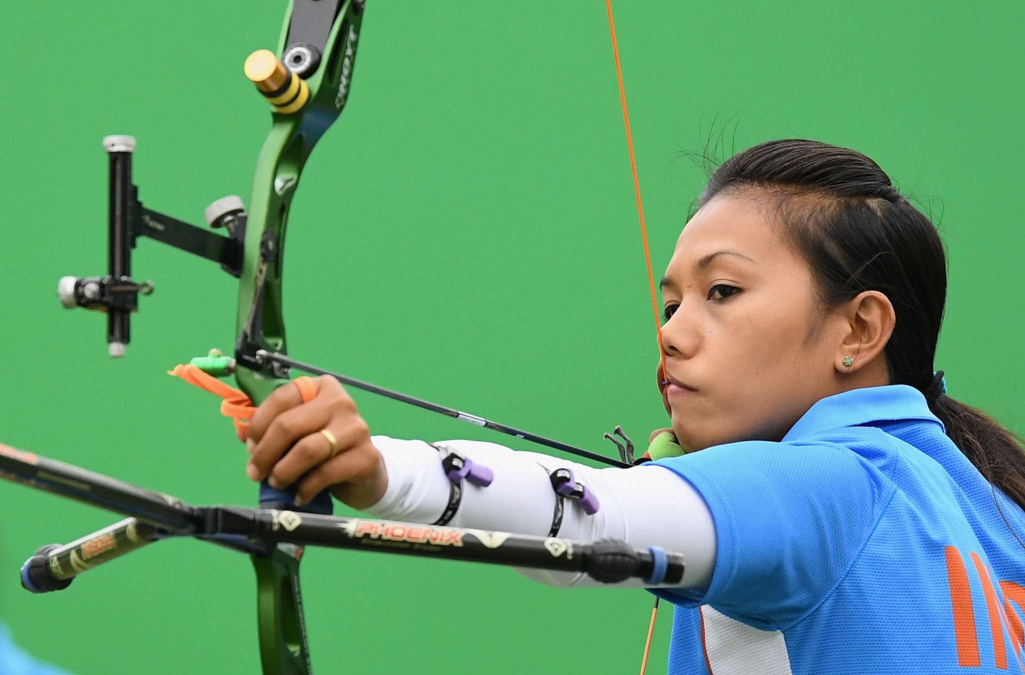 Bombayla Devi Laishram has also travelled to Pune for the three-day event ©Getty Images
