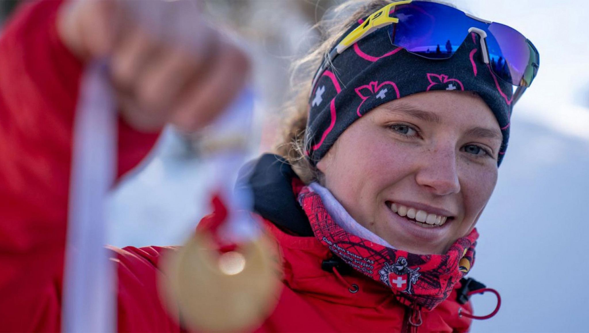 Thibe Deseyn is relishing competing in ski mountaineering at Lausanne 2020 ©IOC