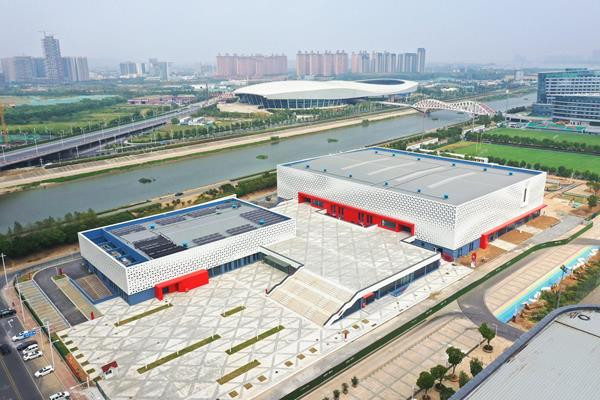The World Athletics Indoor Championships Nanjing 2020 will be held at the city's Cube Indoor Athletics Facility from March 13 to 15 ©Nanjing 2020