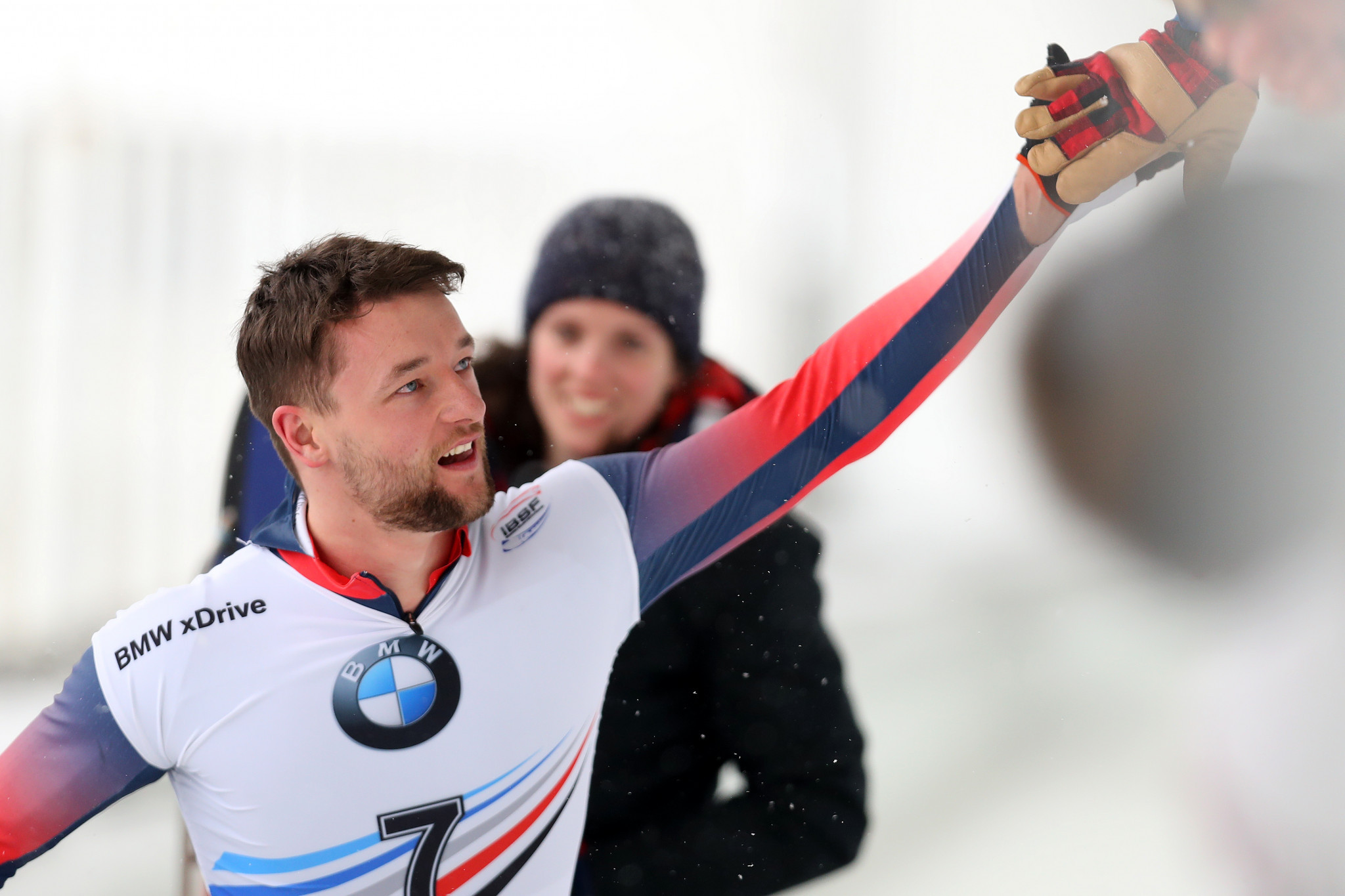 Britain's Marcus Wyatt won the election for the men's skeleton position ©Getty Images