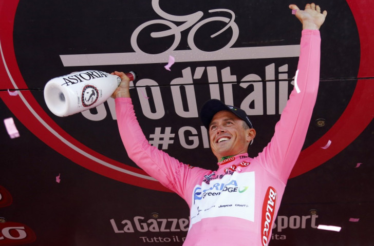 Gerrans takes pink jersey as Orica-GreenEdge claim team time trial win on opening day of Giro d'Italia