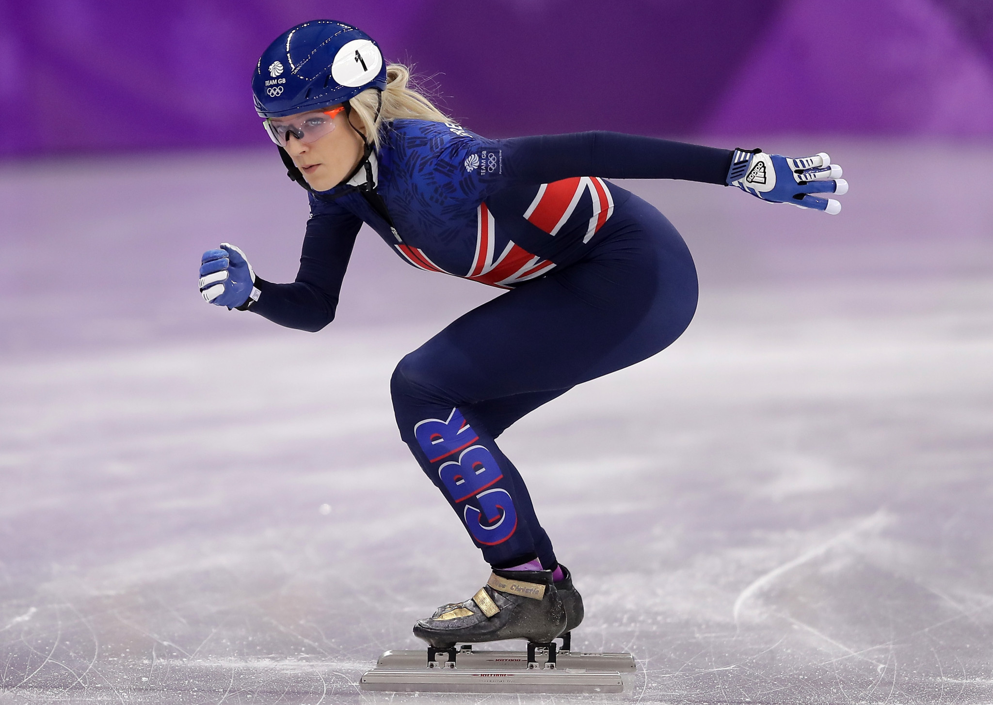 Elise Christie has won three world titles but has suffered high-profile Olympic disappointment ©Getty Images