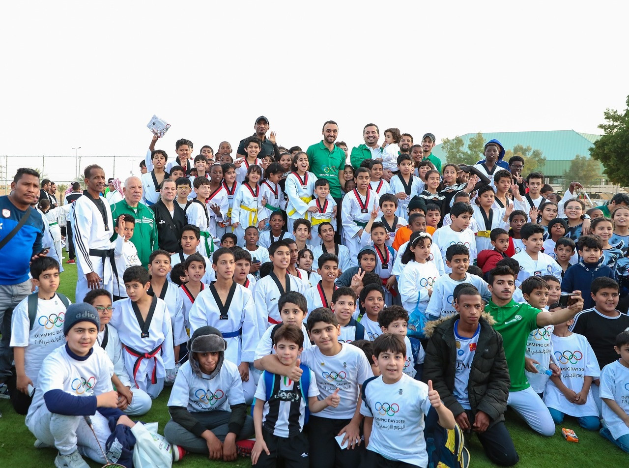 The Saudi Arabian Olympic Committee has celebrated Olympic Day for the first time since 2015 ©SAOC
