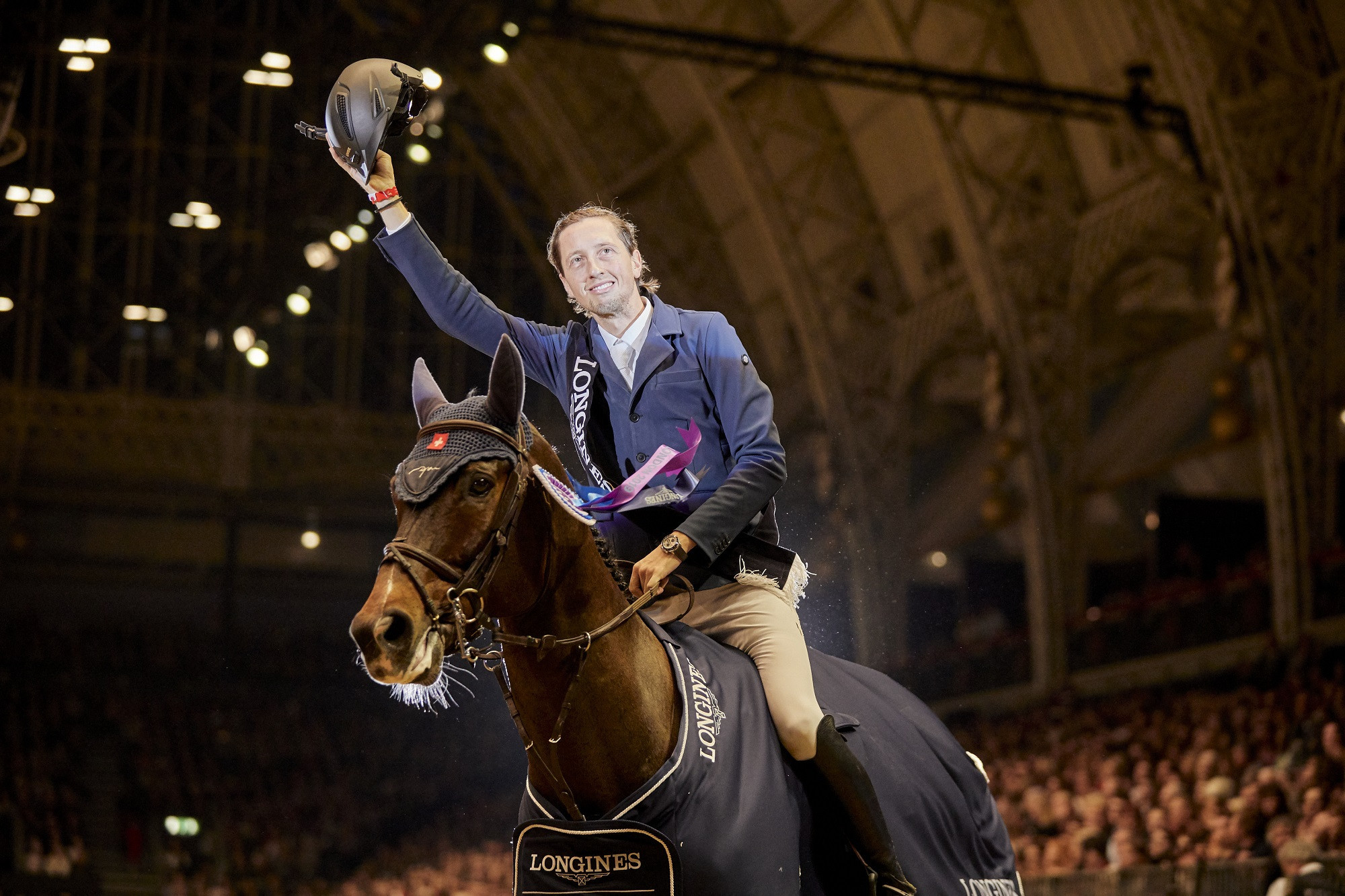 Fuchs takes over from fellow Swiss Guerdat as world number one show jumper