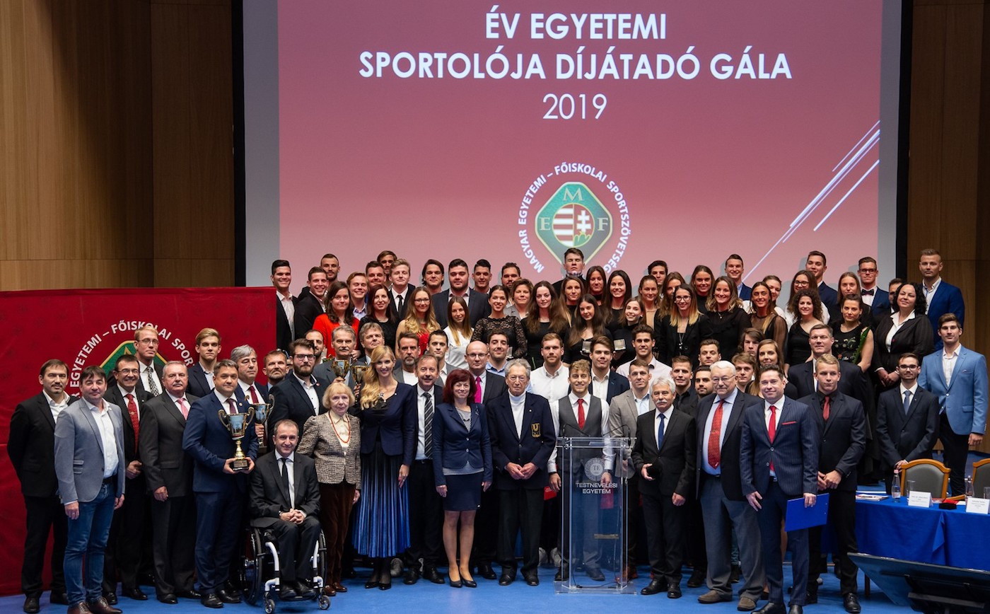 Hungarian University Sports Federation holds annual awards ceremony