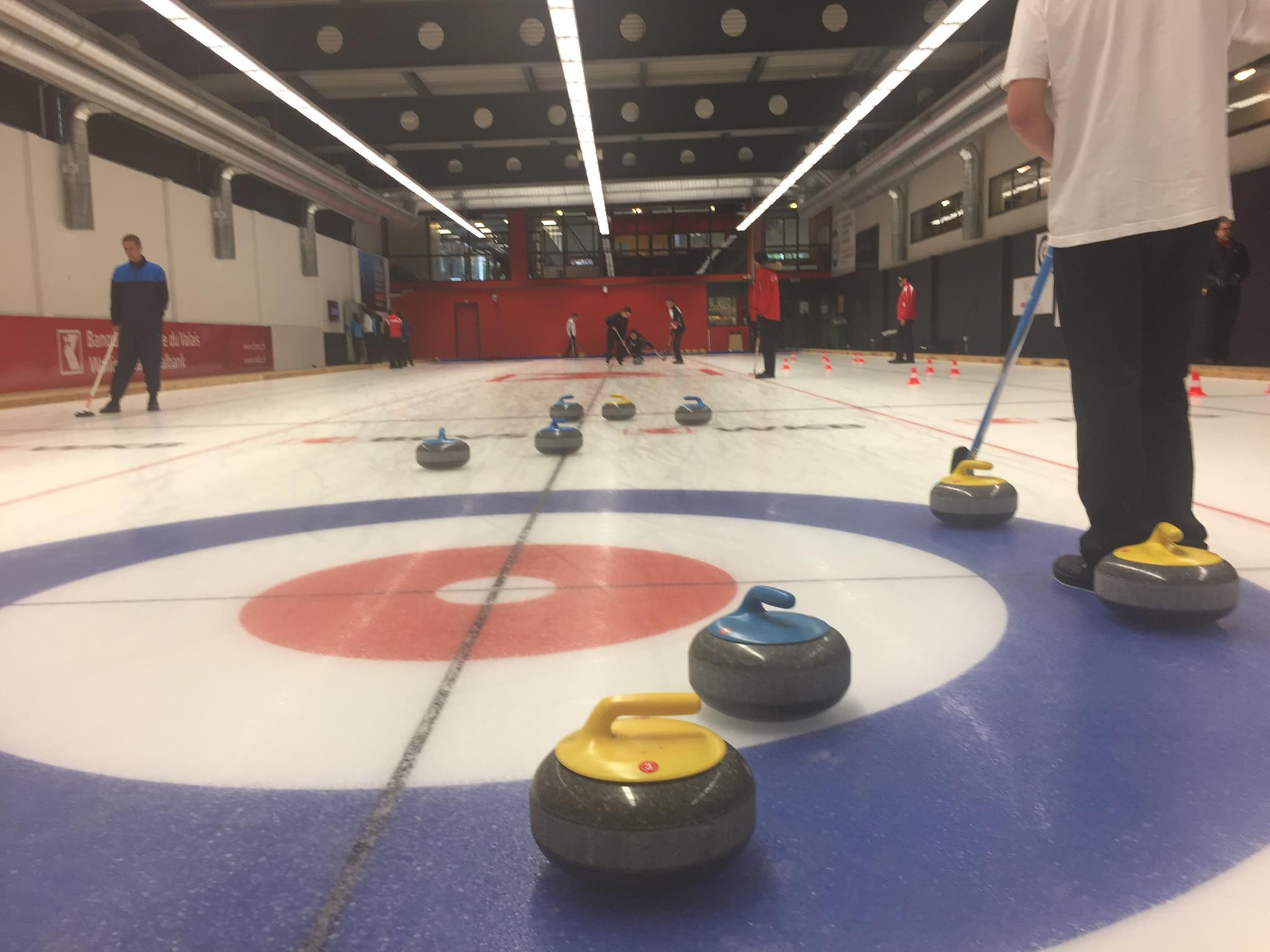 The Champery Curling Arena is the curling venue at Lausanne 2020 ©Facebook