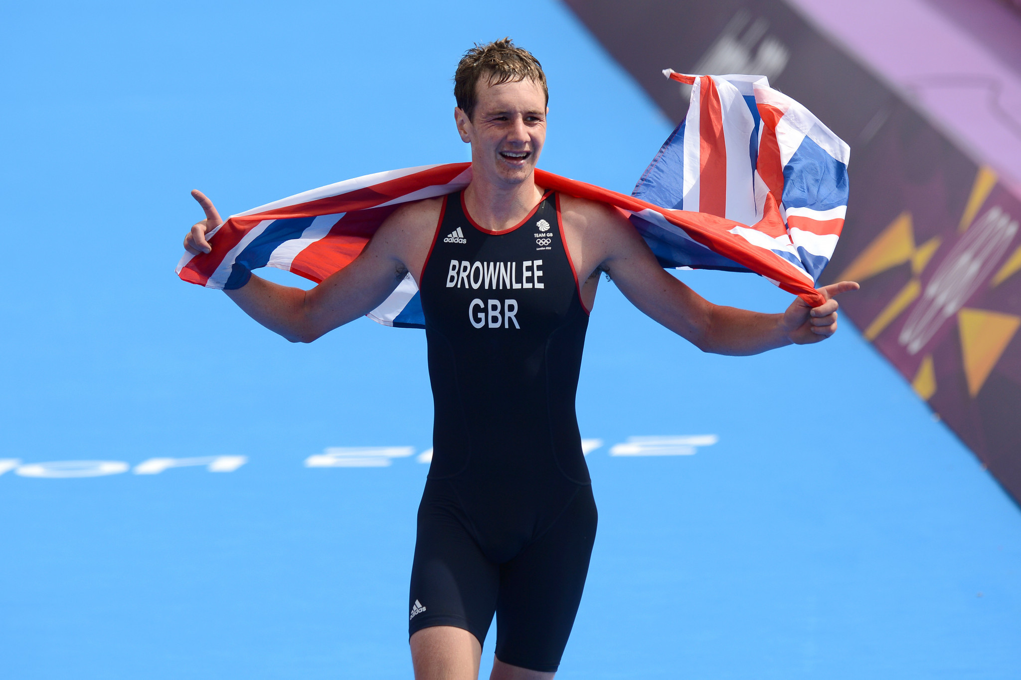 Alistair Brownlee won his first Olympic gold at a home Games, London 2012 ©Getty Images