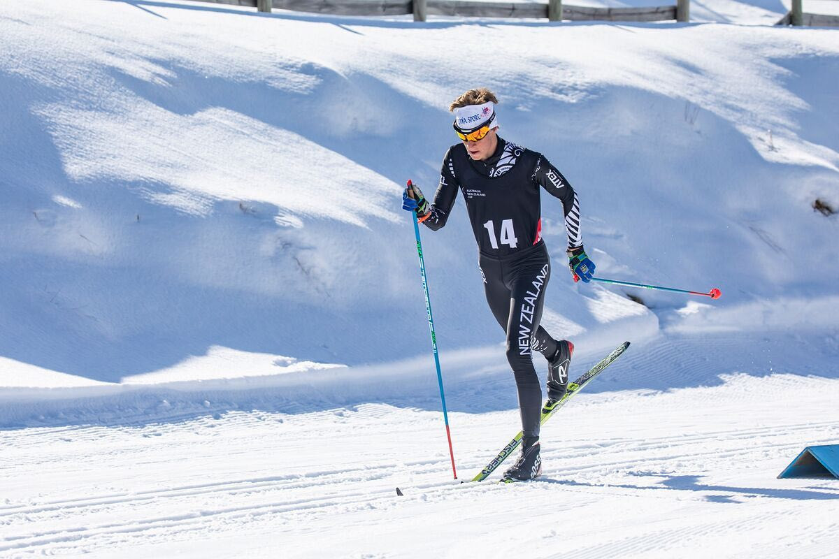 New Zealand biathlete and cross-crounty skier Campbell Wright was named as his county's flagbearer for Lausanne 2020 ©Olympic.org