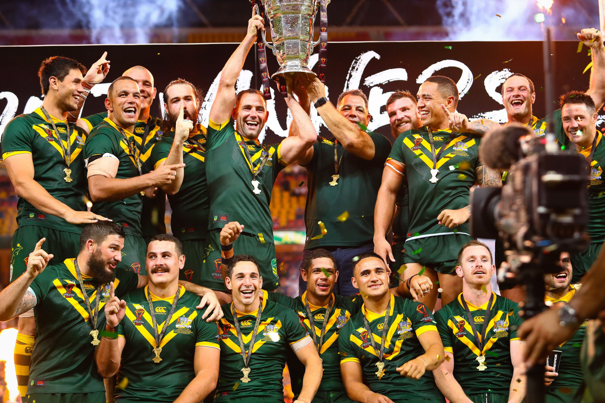Australia are the reigning men's Rugby League World Cup champions ©Getty Images