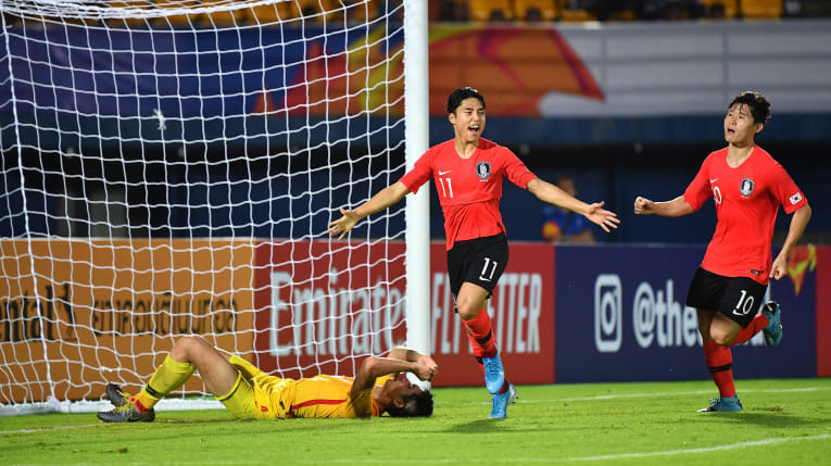 South Korea struck in stoppage time to beat China ©AFC