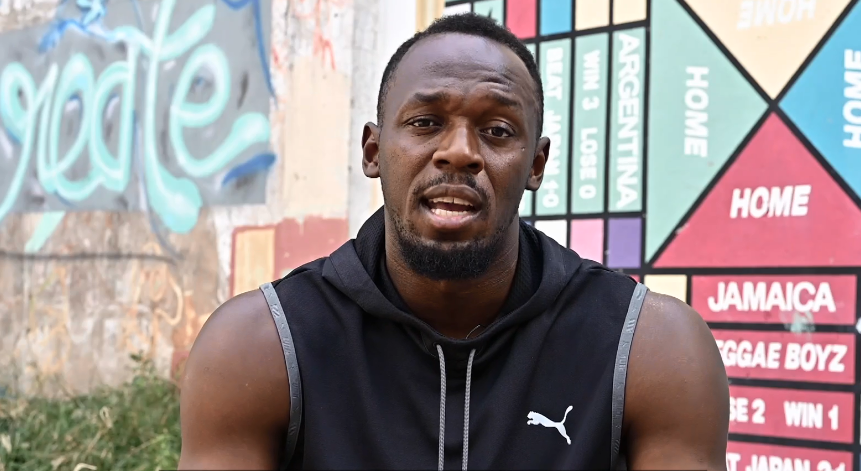 Usain Bolt sent a video message to Lausanne 2020 athletes ©Olympic Channel