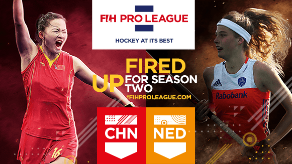 China and The Netherlands to raise curtain on 2020 FIH Pro League