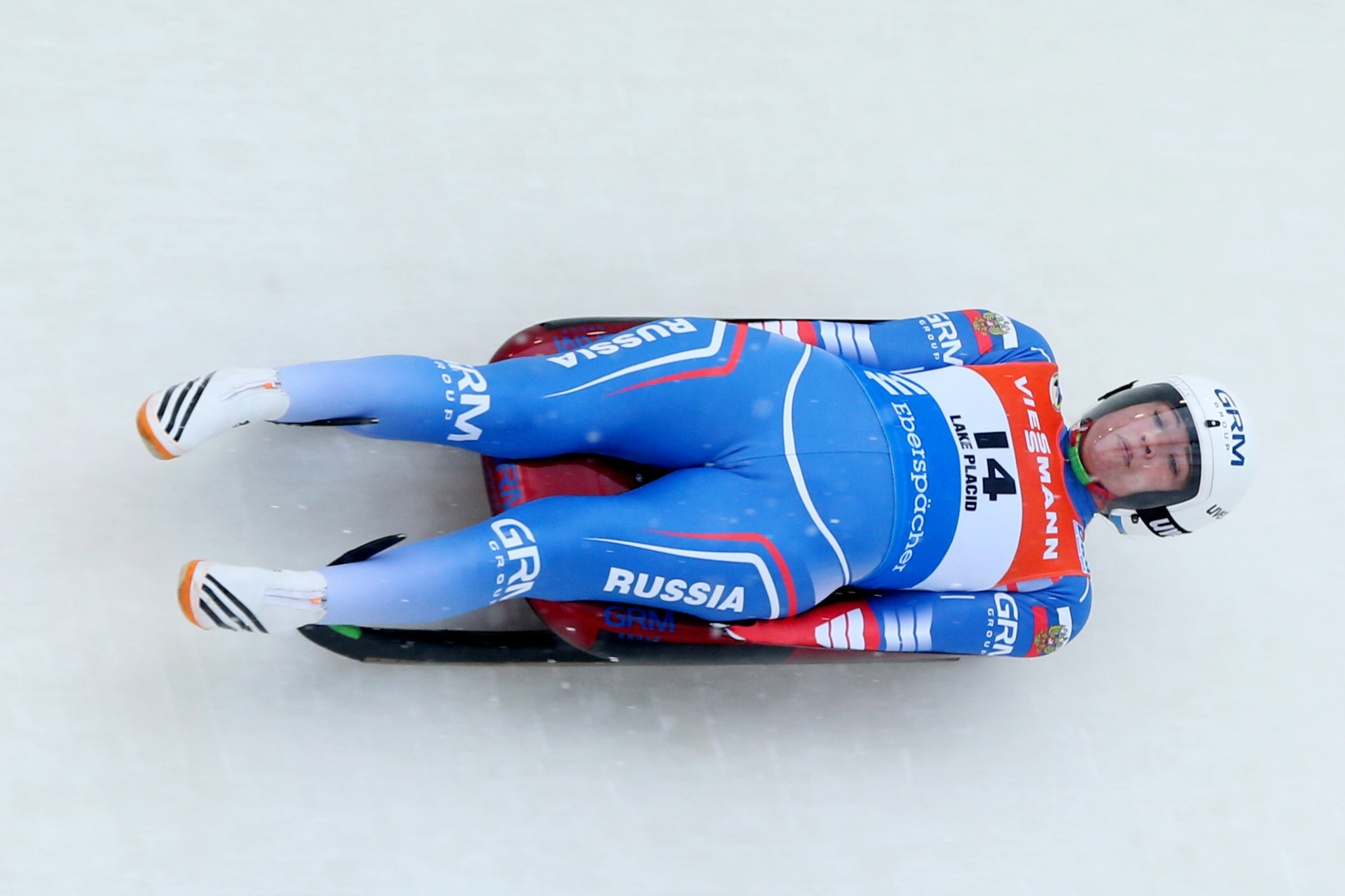 Tatyana Ivanova of Russia i seeking to maintain her overall Luge World Cup lead ©Getty Images