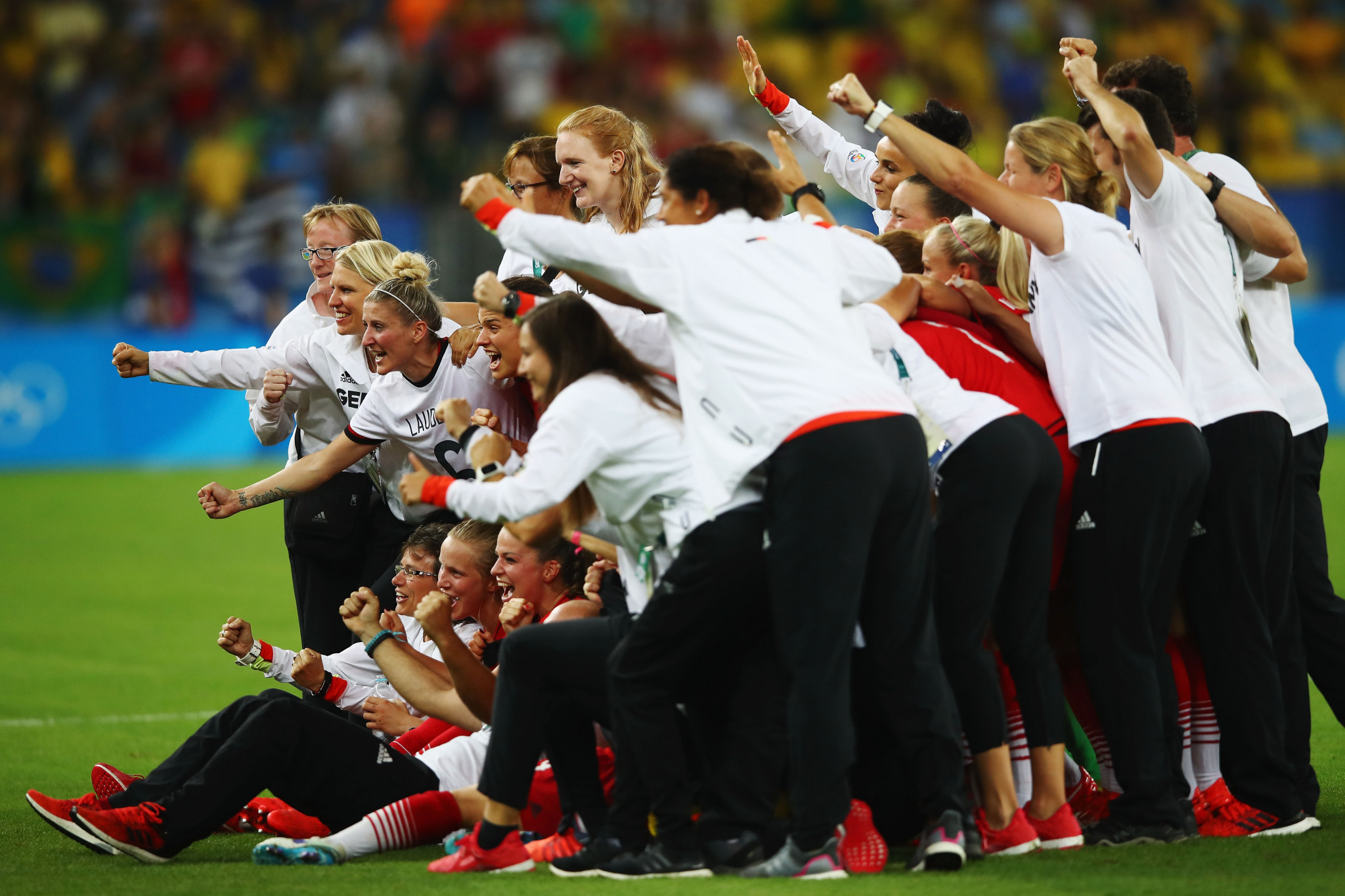 Germany won Olympic women's football gold at Rio 2016 ©Getty Images