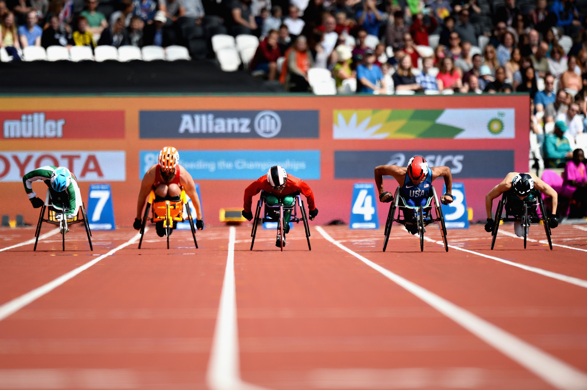 More than 300,000 tickets were sold for the 2017 IPC World Para Athletics Championships in London but the momentum has been lost by UK Athletics since ©Getty Images