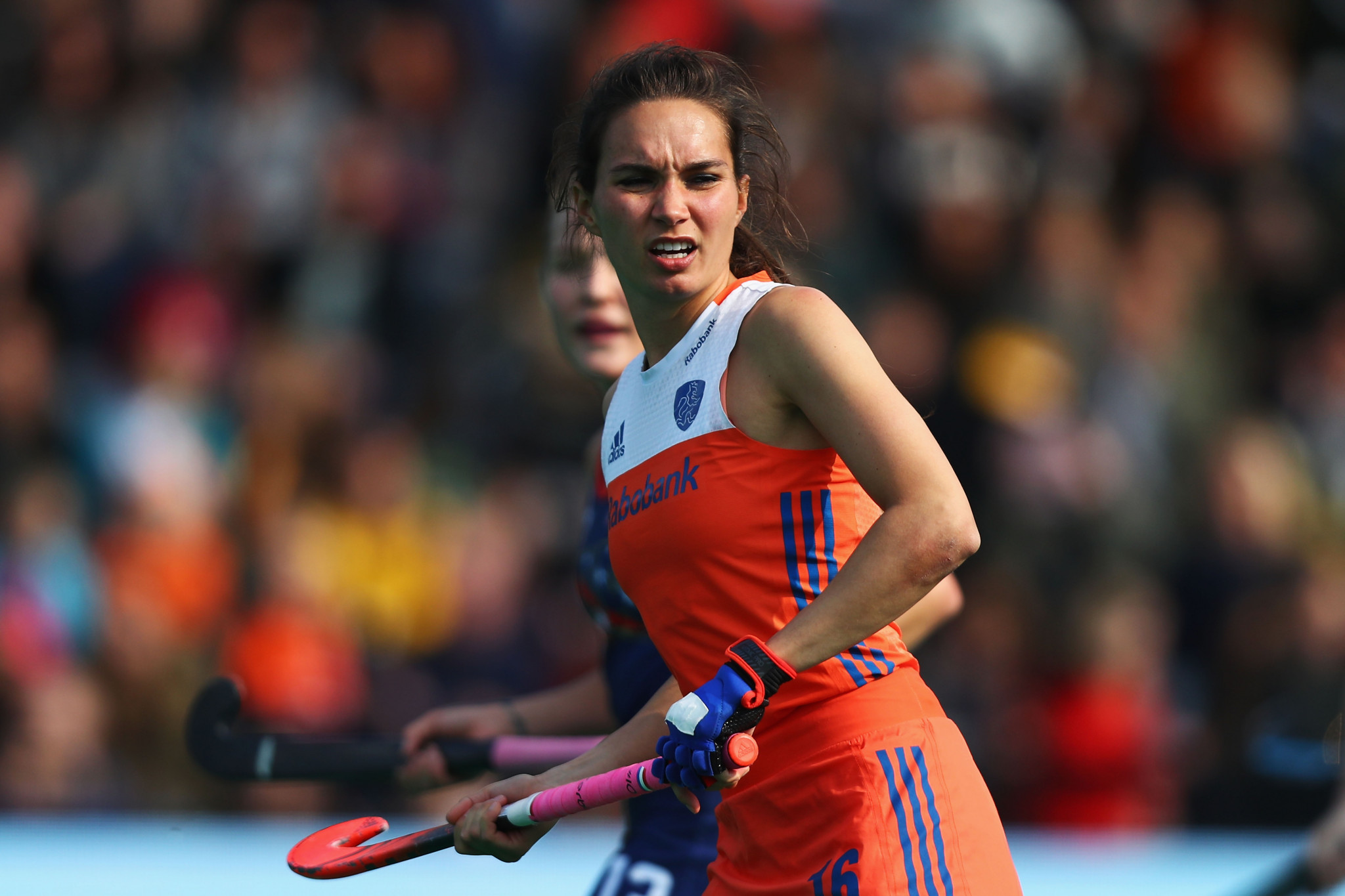 Ginella Zerbo scored twice as The Netherlands began their defence of the FIH Pro League title with a 3-0 win over China ©Getty Images