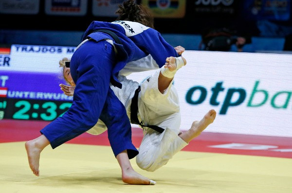Austrian Kathrin Unterwurzacher won the women's under 63kg weight class gold by beating Germany's Martyna Trajdos
