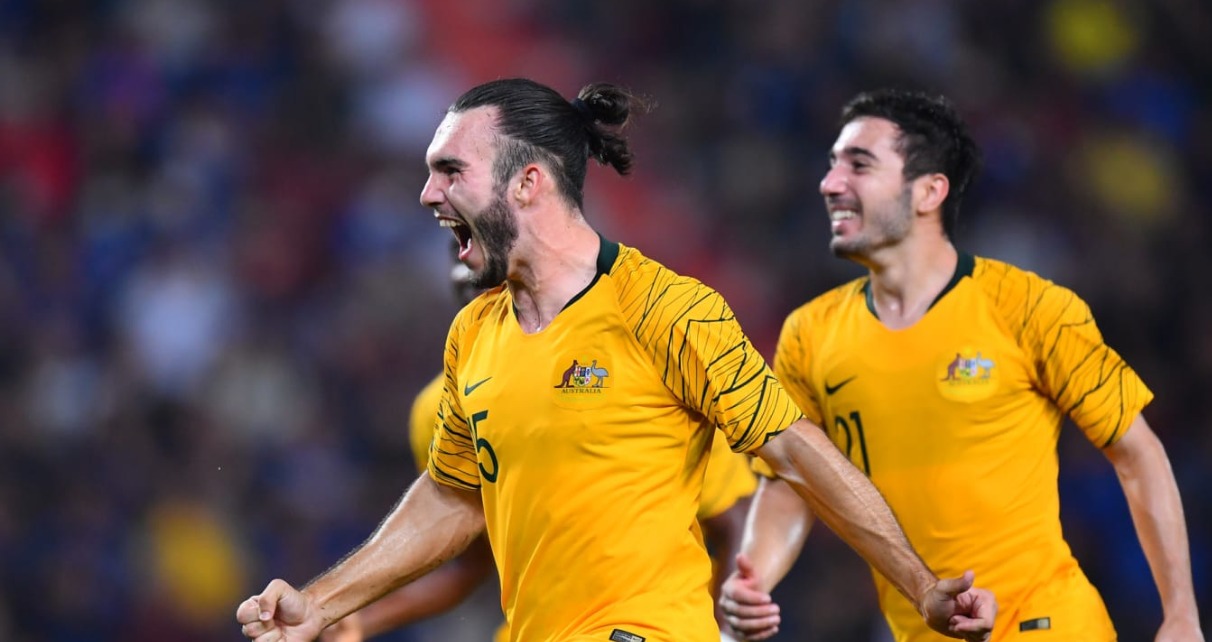 Australia had Nicholas D'Agostino to thank for their victory over Iraq ©AFC